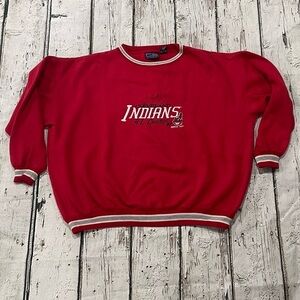 Vintage Cleveland Indians MLB Baseball 1997 A.L Champions Sweatshirt